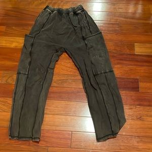 Free People Movement harem joggers - distressed black size M